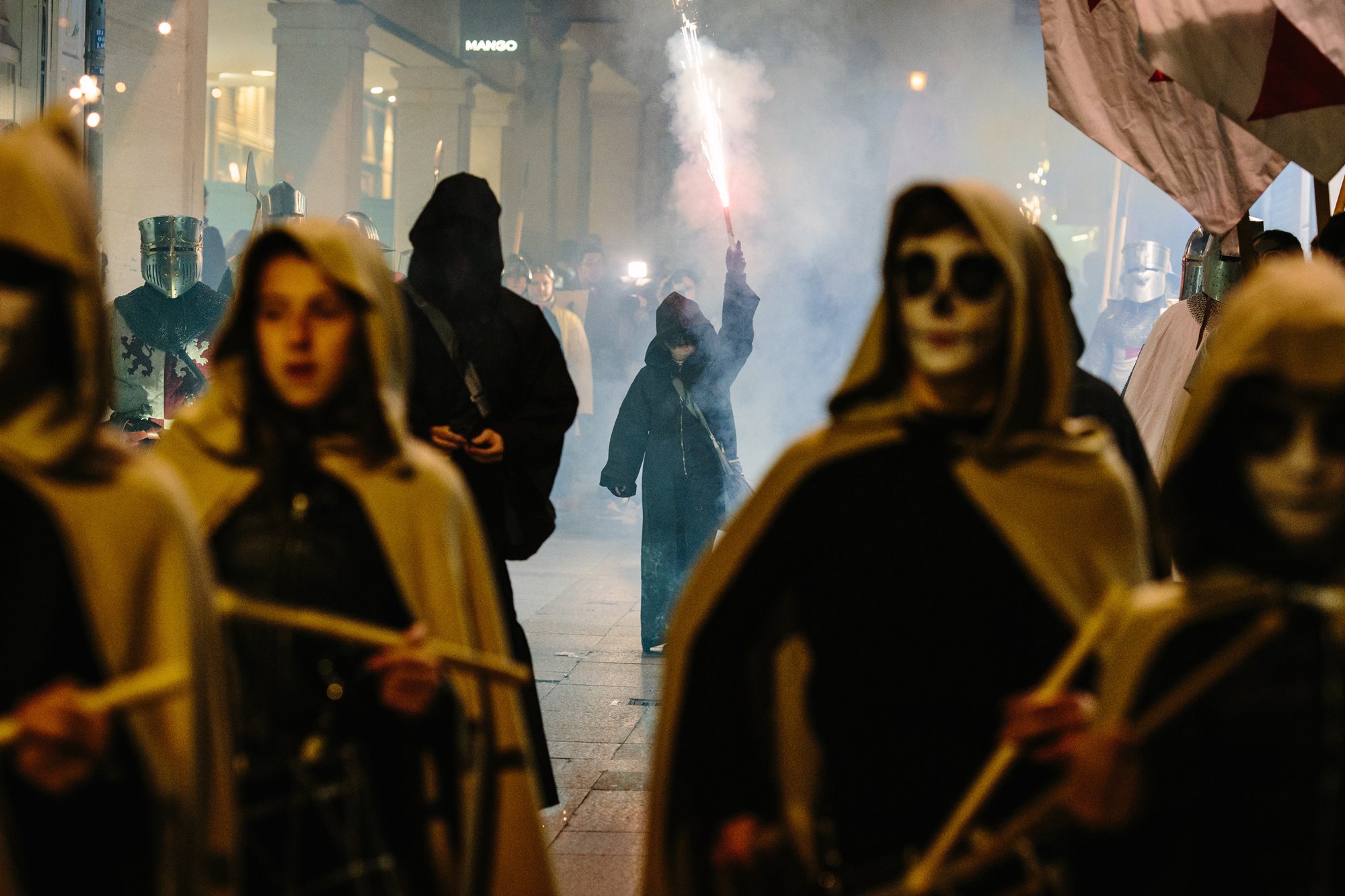 Los organizadores de la cita son los miembros de la Asociación de Amigos de las Ánimas. Foto: Concha Ortega. Los organizadores de la cita son los miembros de la Asociación de Amigos de las Ánimas. Foto: Concha Ortega.