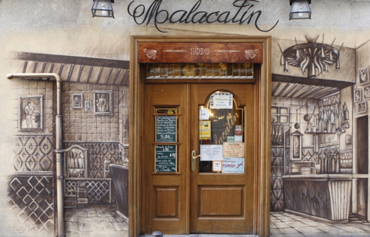 Restaurante Malacatín, Madrid. Restaurante Malacatín, Madrid.