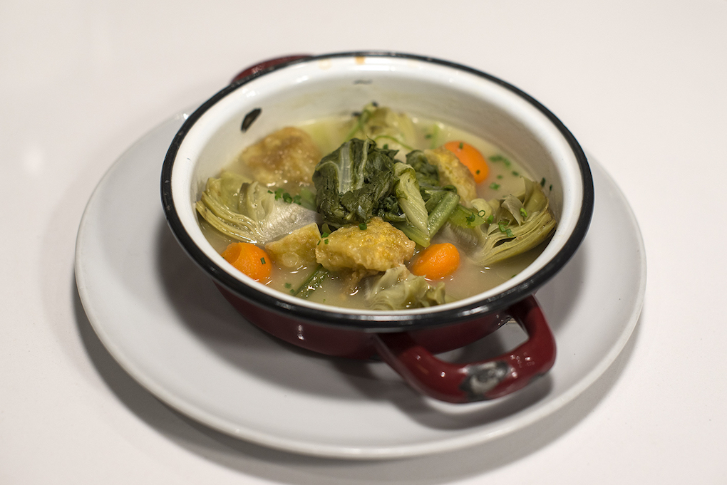 Menestra caldosita de verduras de invierno. Menestra caldosita de verduras de invierno.