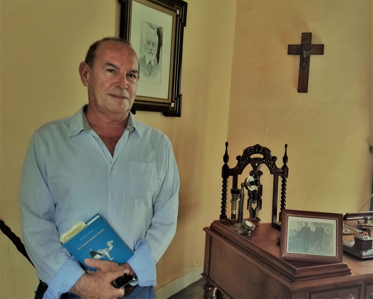 Loren Castañeyra, sobrino nieto de Ramón Castañeyra, amigo de Unamuno. Foto: Charo Barea Loren Castañeyra, sobrino nieto de Ramón Castañeyra, amigo de Unamuno. Foto: Charo Barea