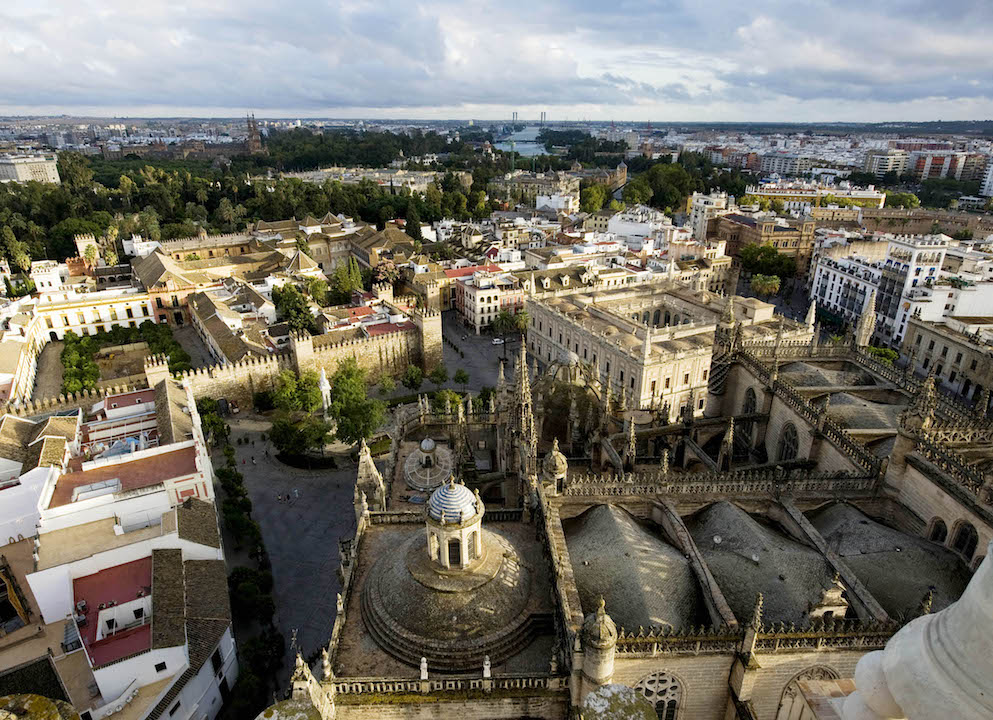 Vista de Sevilla desde la Giralda Vista de Sevilla desde la Giralda