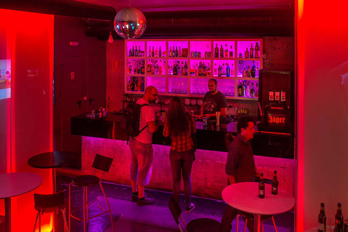 Next Level Arcade Bar (Madrid): Ambiente del local. Foto: Alfredo Cáliz Next Level Arcade Bar (Madrid): Ambiente del local. Foto: Alfredo Cáliz