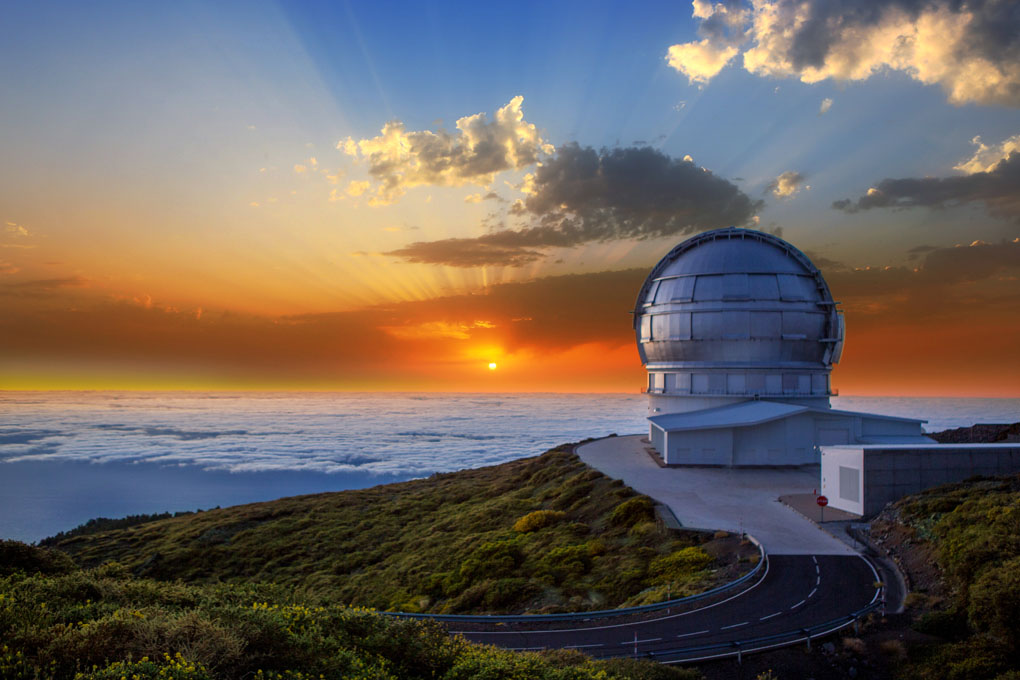 El Observatorio Roque de los Muchachos, en Tenerife. No hay cielo igual. Foto: Holbox. Shutterstock. El Observatorio Roque de los Muchachos, en Tenerife. No hay cielo igual. Foto: Holbox. Shutterstock.
