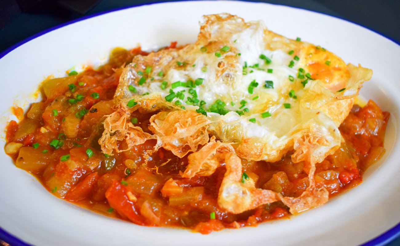 'Taberna Gallocanta' (pisto manchego con huevos) 'Taberna Gallocanta' (pisto manchego con huevos)