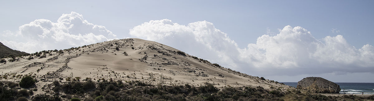 Dunas en el Parque Natural Cabo de Gata. Dunas en el Parque Natural Cabo de Gata.