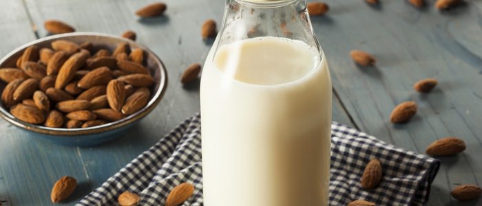 Leche de almendras. Leche de almendras.