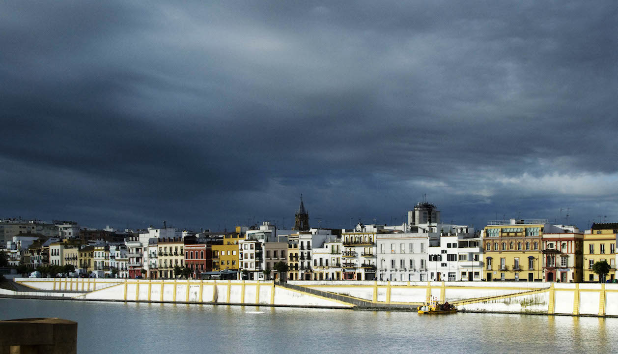 Vista del barrio de Triana. Vista del barrio de Triana.