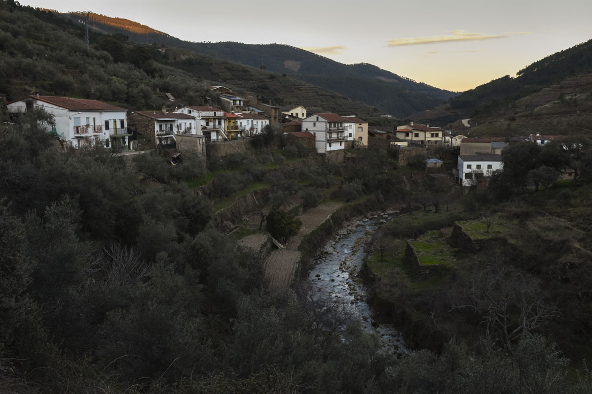 El río Hurdano a su paso por la alquería Casarrubia. El río Hurdano a su paso por la alquería Casarrubia.