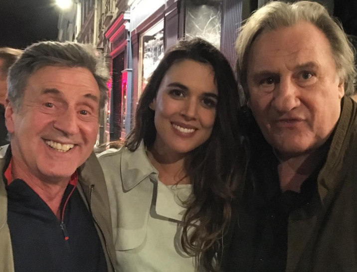 Adriana Ugarte, Daniel Auteil y Gerard Depardie Adriana Ugarte, Daniel Auteil y Gerard Depardie