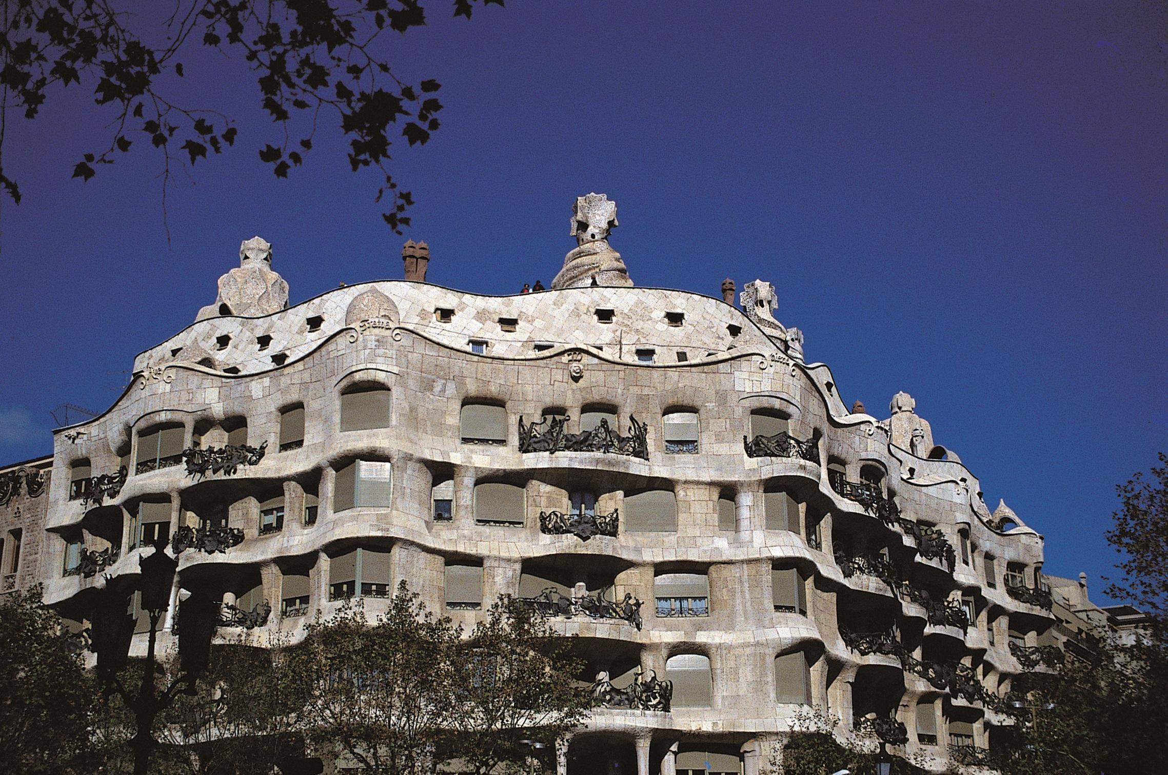 La Pedrera. / Imagen cedida por: Barcelona Turisme La Pedrera. / Imagen cedida por: Barcelona Turisme