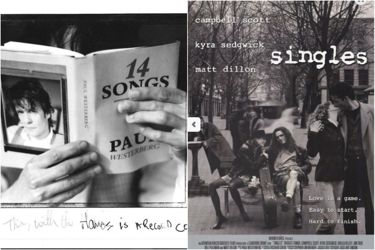 Algunas de las mejores canciones de Westerberg y la película 'Singles', de culto noventero. Fotos: Facebook. Algunas de las mejores canciones de Westerberg y la película 'Singles', de culto noventero. Fotos: Facebook.