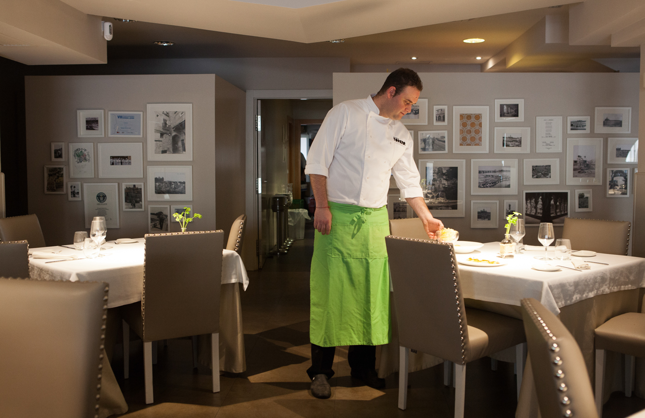 José Aguado, chef del restaurante 'Topero'. José Aguado, chef del restaurante 'Topero'.