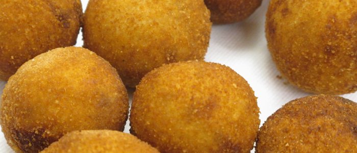 Croquetas de txangurro, de Martin Berasategui. Croquetas de txangurro, de Martin Berasategui.