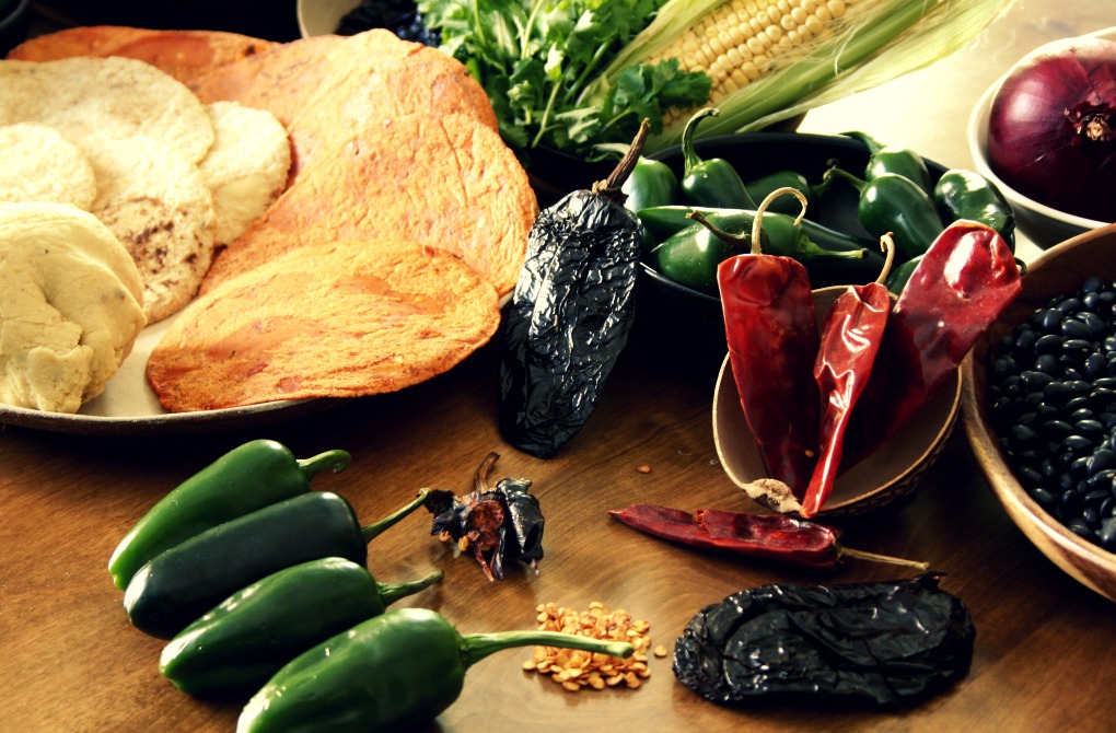 Variedad de chiles mexicanos Variedad de chiles mexicanos