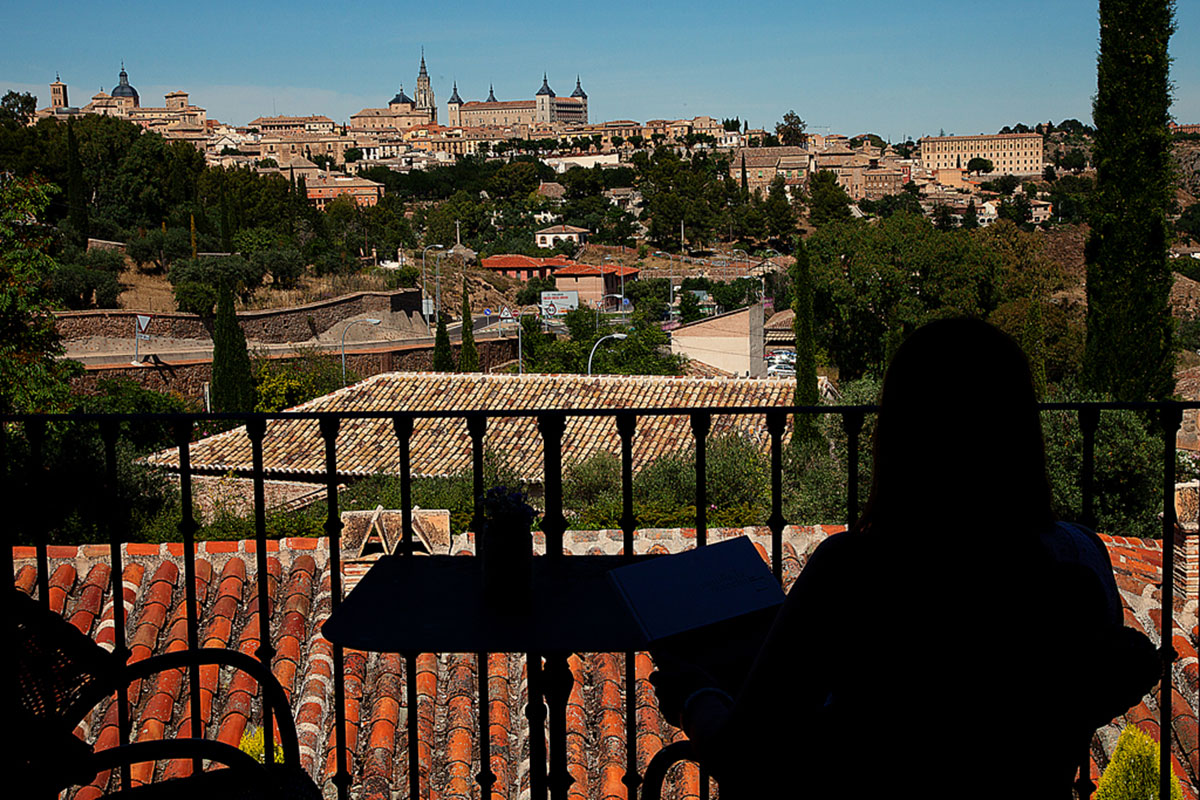 La habitación 31 ofrece las mejores vistas de Toledo y de los propios jardines del hotel. La habitación 31 ofrece las mejores vistas de Toledo y de los propios jardines del hotel.