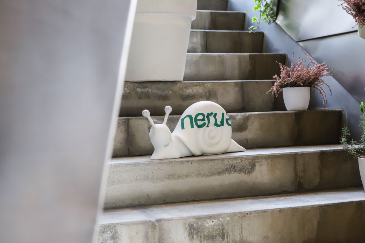 La entrada al restaurante Nerua, en Bilbao. La entrada al restaurante Nerua, en Bilbao.