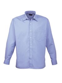 Premier PR200 Mens Long Sleeve Poplin Shirt