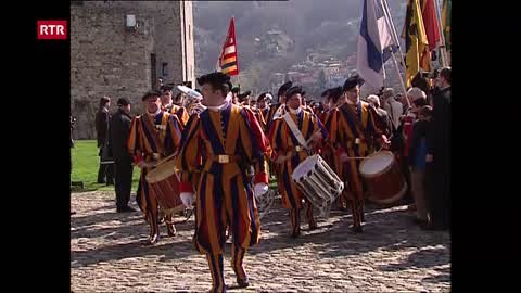 Ils gardists van a Roma