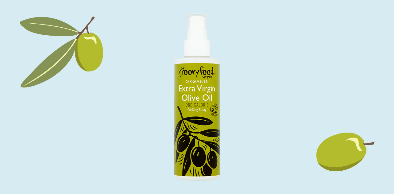 Groovy Food Organic Extra Virgin Olive Oil Cooking Spray