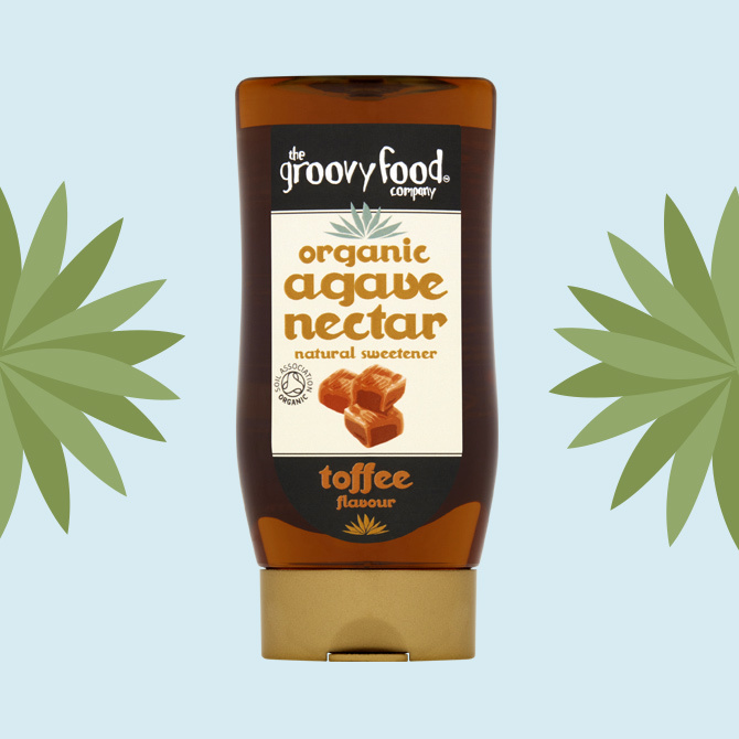 Groovy Food Organic Agave Nectar Toffee Flavour