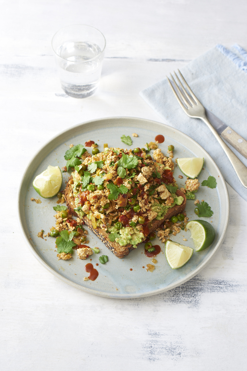 Groovy Food Turmeric Scrambled Eggs with Sourdough