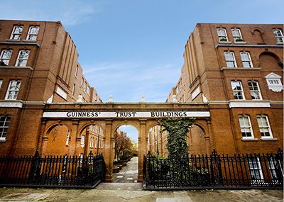 Guinness Partnership Housing estates, London. Snowfields, Bermondsey.
