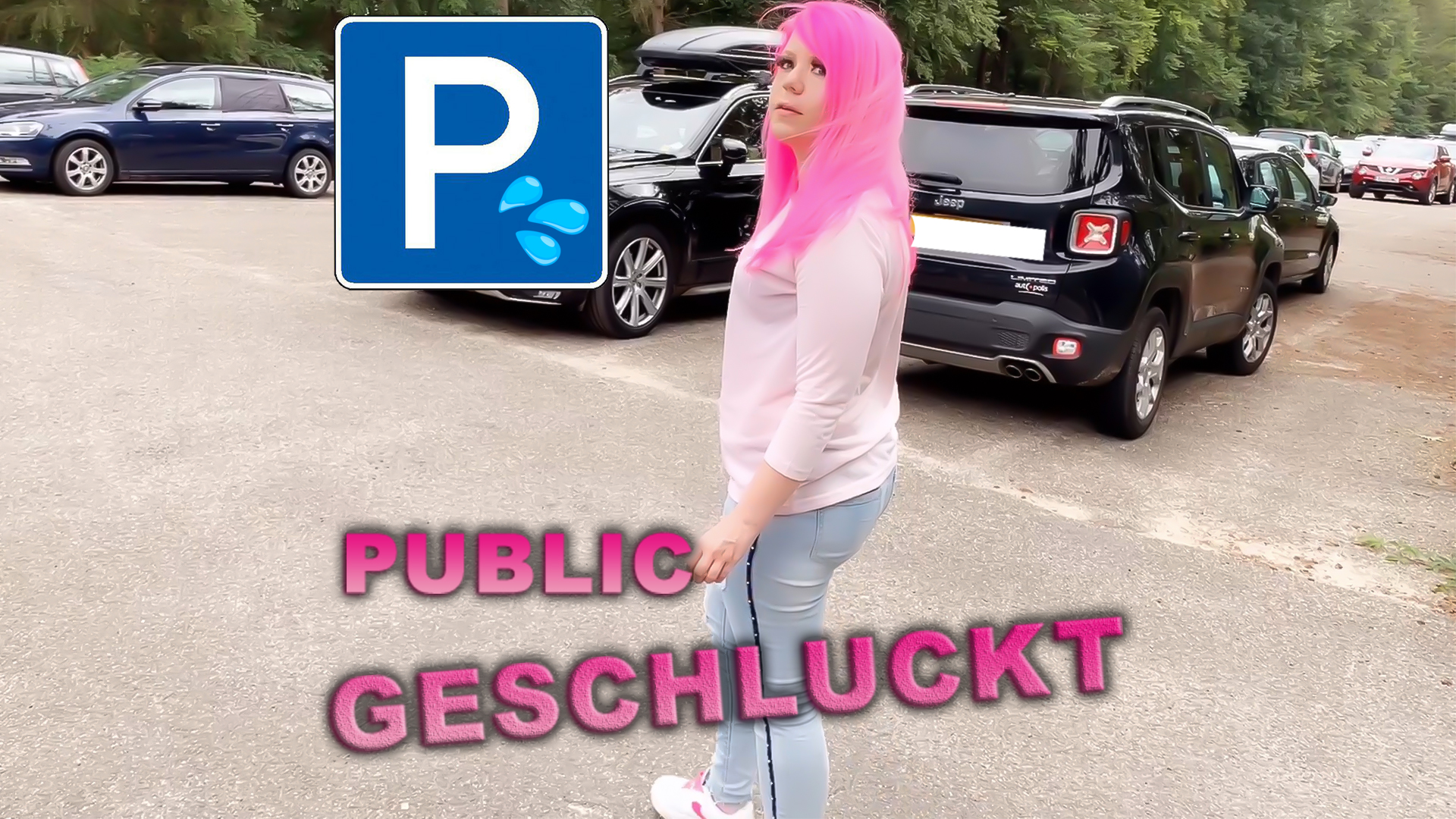 XXL SPERMA Ladung auf dem Festival