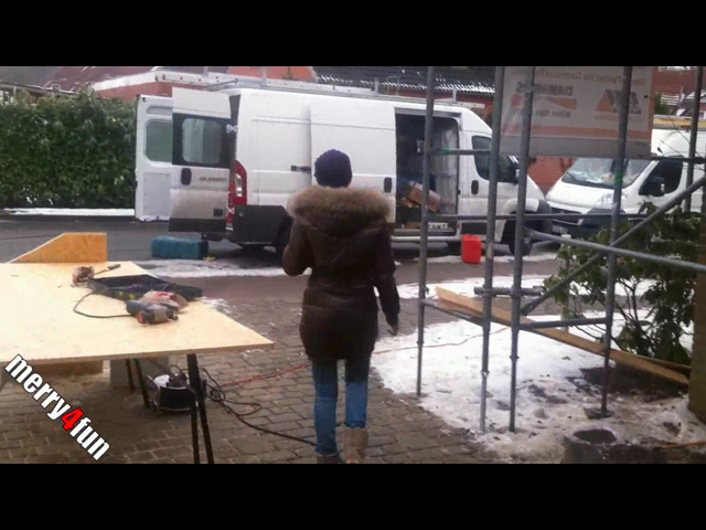 Zum Valentinstag auf der Baustelle...