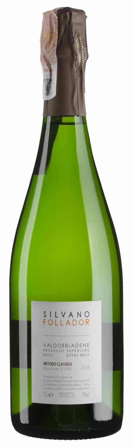 Valdobbiadene Prosecco Superiore Extra Brut Metodo Classico