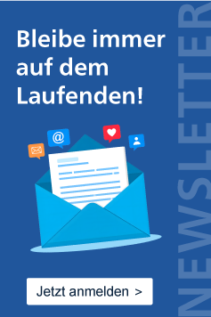 Newsletter: Bleibe immer auf dem Laufenden!