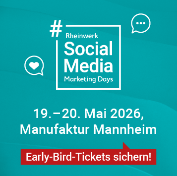Social Media Marketing Days, Konferenz und Workshops am 19. und 20. Mai in Mannheim. Jetzt Early-Bird-Tickets sichern!