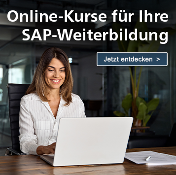 Online-Kurse für Ihre SAP-Weiterbildung – jetzt entdecken!