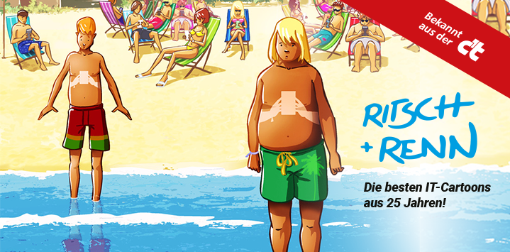 Ritsch und Renn. Die besten IT-Comics von der c't