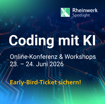 Coding mit KI: Online-Konferenz & Workshops, 23. und 24. Juni 2026 – jetzt Early-Bird-Tickets sichern!