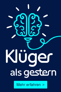 Image-Kampagne: Klueger als gestern
