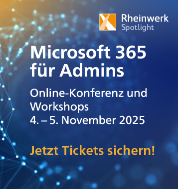 Microsoft 365 für Admins: Online-Konferenz & Workshops, 4. bis 5. November 2025