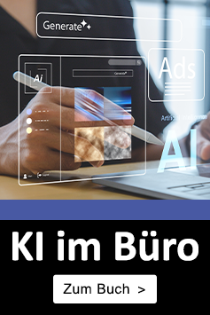 KI im Büro: Die besten Tipps für die Arbeit am PC | Zum Buch