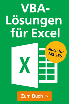 VBA mit Excel. Das umfassende Handbuch