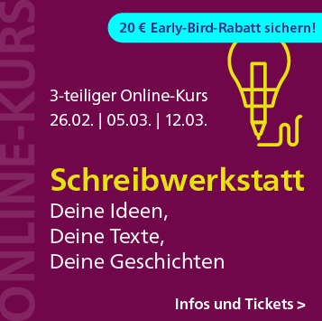 Schreibwerkstatt – 3-teiliger Online-Kurs ab 26. Februar 2026