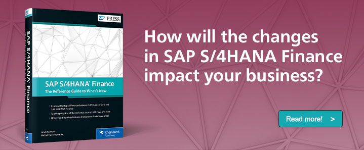 SAP S/4HANA Finance: What's New
