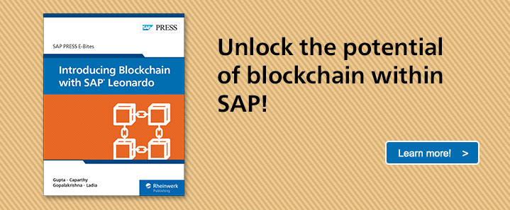 Blockchain with SAP