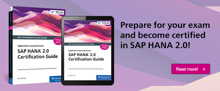 SAP HANA 2.0 Exam Guide