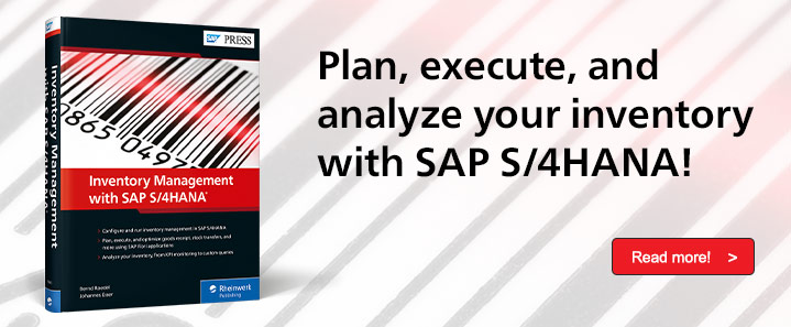 Inventory Management with SAP S/4HANA