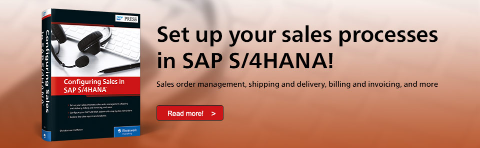 Sales in SAP S/4HANA
