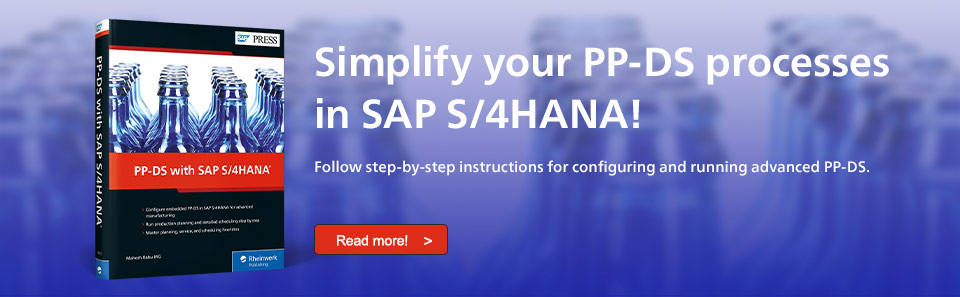 PP-DS with SAP S/4HANA
