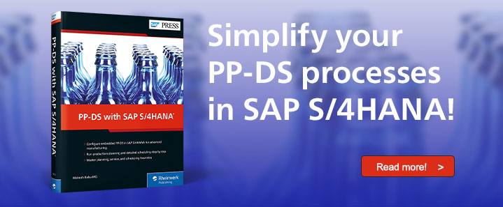 PP-DS with SAP S/4HANA