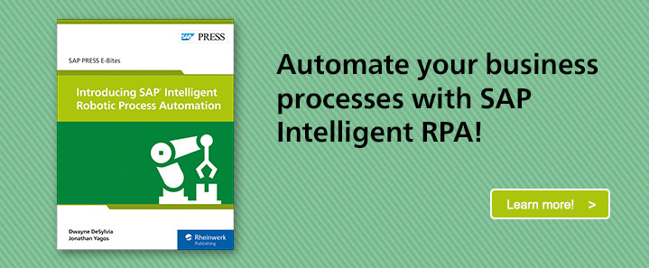 SAP Intelligent RPA