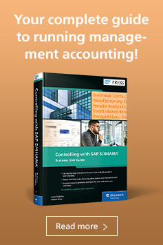 Controlling with SAP S/4HANA: Business User Guide | SAP PRESS Books and E-Books