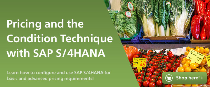 Condition Technique with SAP S/4HANA