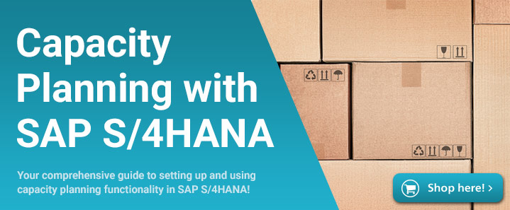 Capacity Planning with SAP S/4HANA